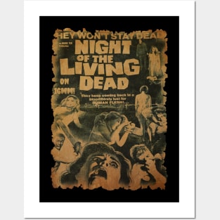 Vintage Night of the Living Dead Posters and Art